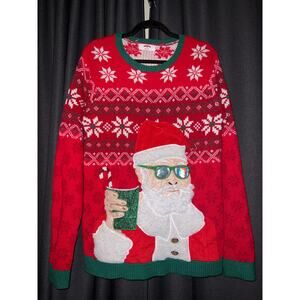Ugly Christmas Sweater Xmas Size Medium